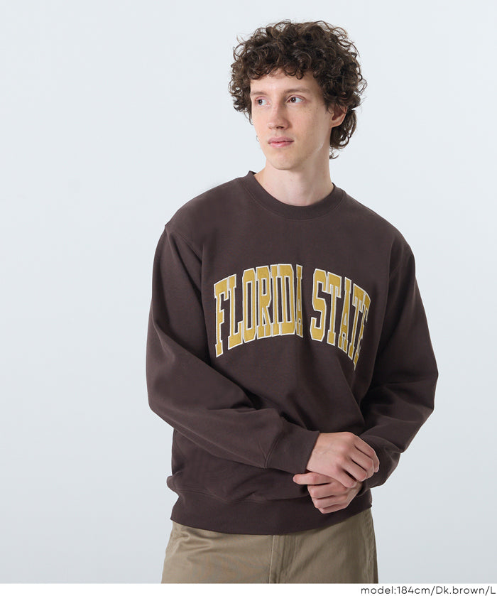 Men's Lazy English Logo Long Sleeve Sweatshirt Unisex