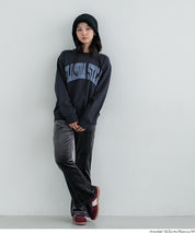 Men's Lazy English Logo Long Sleeve Sweatshirt Unisex