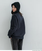 Men's Lazy English Logo Long Sleeve Sweatshirt Unisex