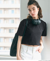 Short Wagner crew neck short-sleeved T-shirt