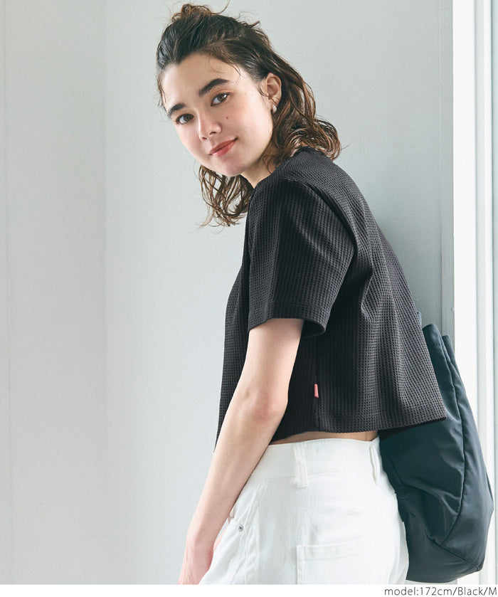 Short Wagner crew neck short-sleeved T-shirt