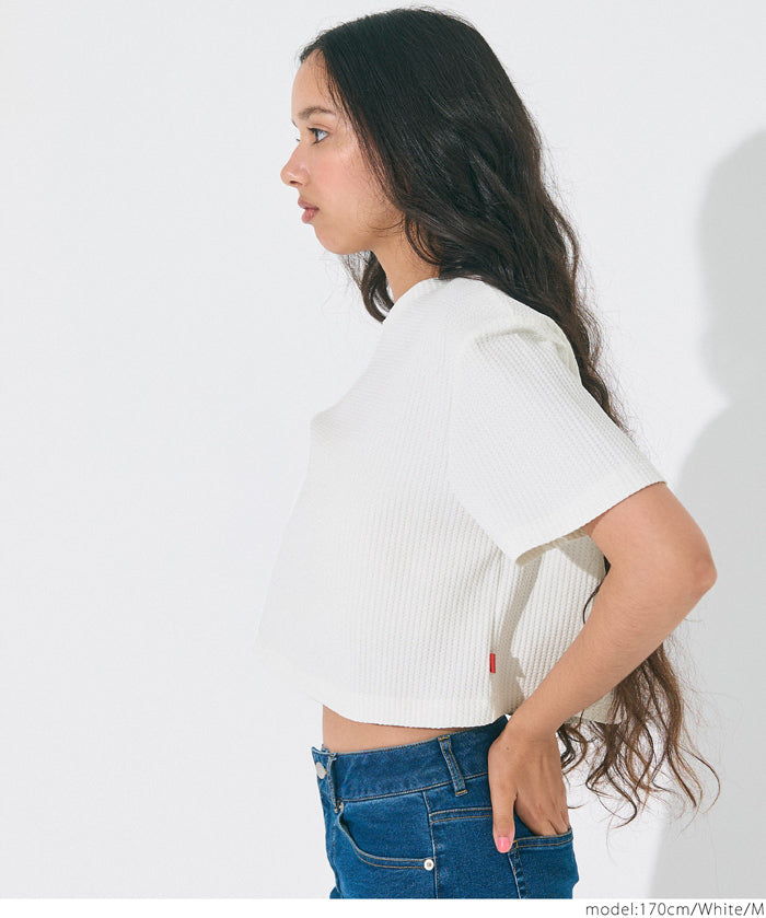 Short Wagner crew neck short-sleeved T-shirt