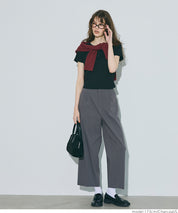 Super stretch cropped trousers
