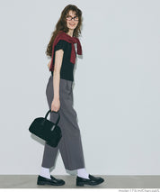 Super stretch cropped trousers