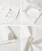 Ultra-lightweight retro waisted wide-leg jeans