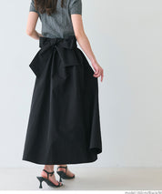 Japanese bow-knot A-line skirt