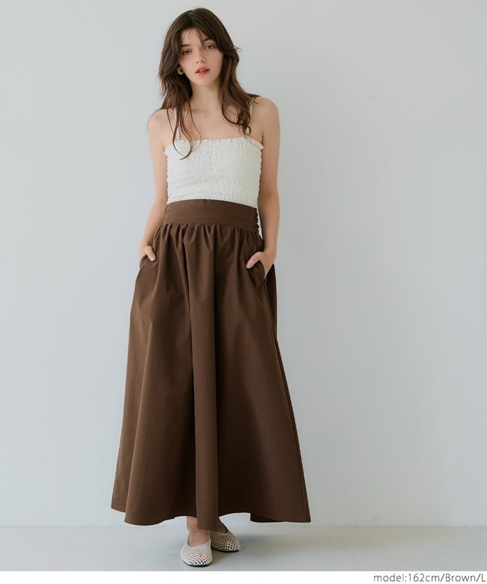 Japanese bow-knot A-line skirt