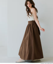 Japanese bow-knot A-line skirt