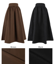 Japanese bow-knot A-line skirt