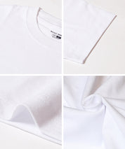 Men's solid color basic round neck short sleeve unisex