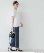 Men's solid color basic round neck short sleeve unisex