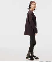 Basic style solid long-sleeved cotton T-shirt