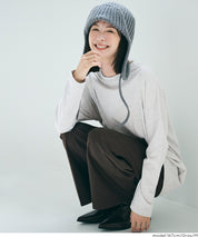 Basic style solid long-sleeved cotton T-shirt