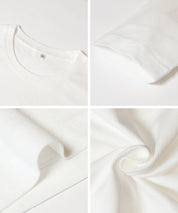 Basic style solid long-sleeved cotton T-shirt