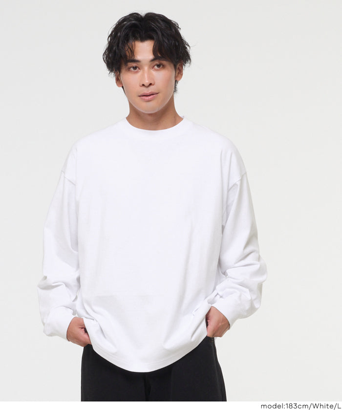 【重磅棉】男裝基礎款百搭長袖上衣