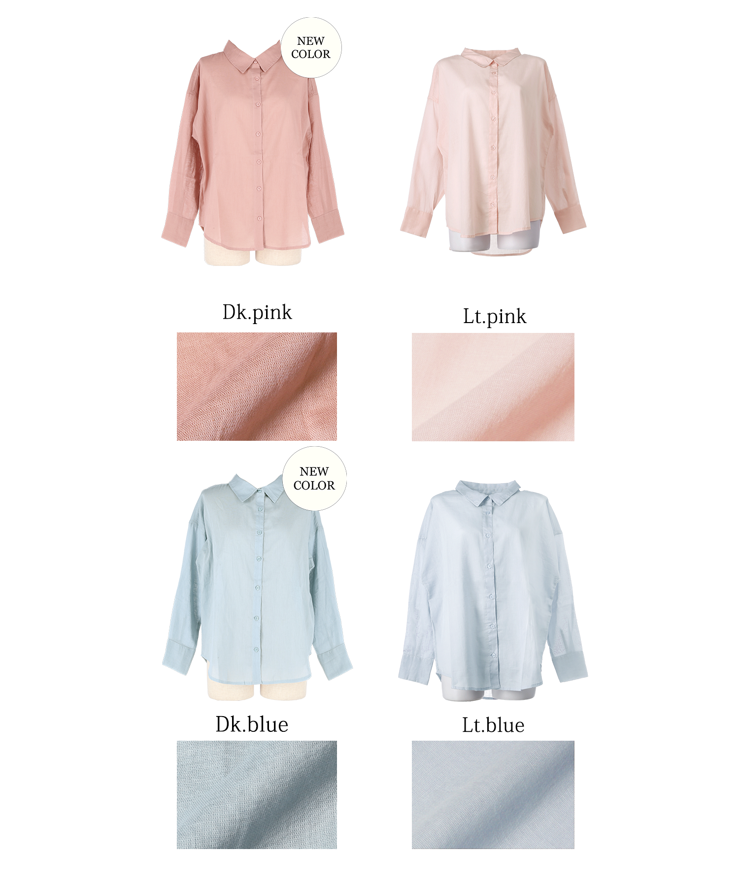 Lightweight Cotton Button-Down Shirt