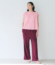 Classic French sleeve solid color short-sleeved T-shirt