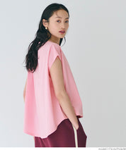 Classic French sleeve solid color short-sleeved T-shirt