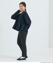 假兩件日系長袖毛衣娃娃上衣