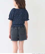 Kids Personalized Ripped Denim Shorts