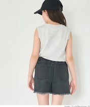 Kids Personalized Ripped Denim Shorts