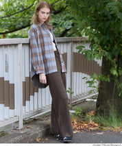 Easy knit wide pants