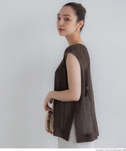 Classic Hole Sheer Sleeveless Tank Top