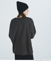 Flocked logo print T-shirt