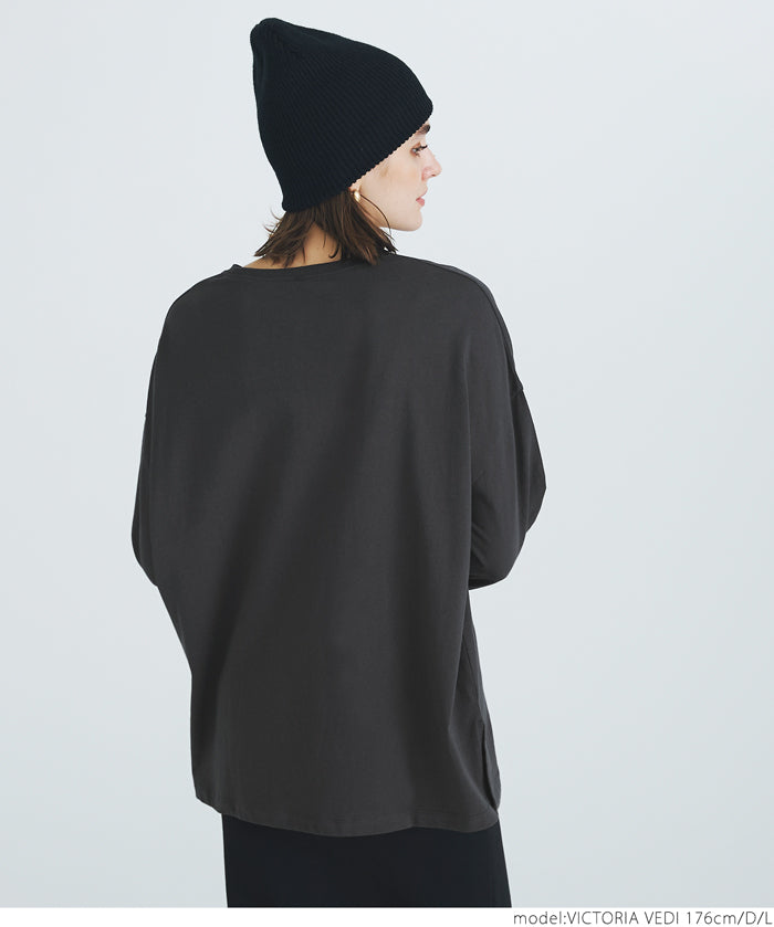 Flocked logo print T-shirt