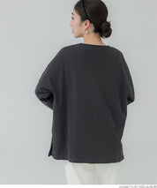 Flocked logo print T-shirt