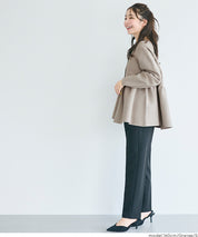 日系金釦娃娃針織長袖上衣