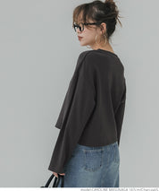 Heavyweight cropped top