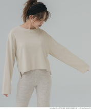 Heavyweight cropped top