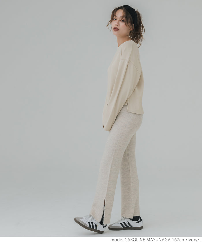 Heavyweight cropped top