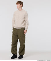 男裝純色絨感圓領長袖毛衣 男女通用