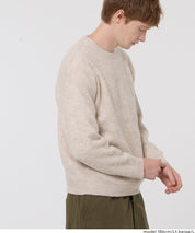 男裝純色絨感圓領長袖毛衣 男女通用