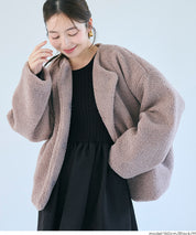 Knit docking balloon dress