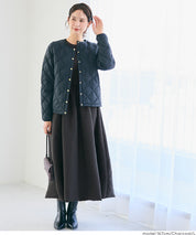 Knit docking balloon dress