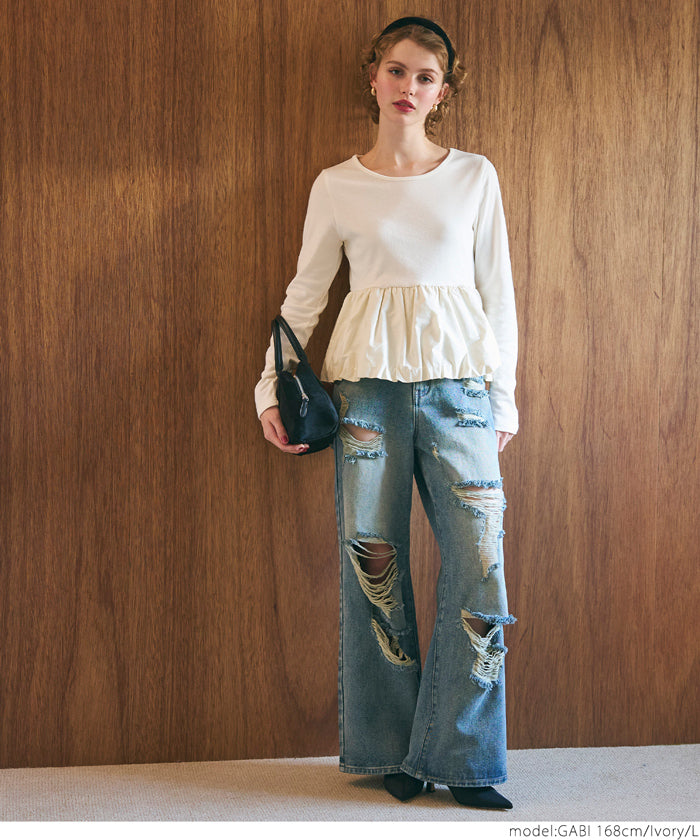 Balloon hem docking top