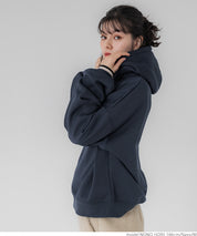 Sagara embroidery brushed lining hoodie