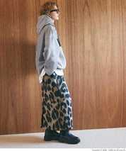 Sagara embroidery brushed lining hoodie