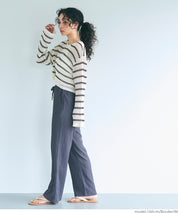 Wear a round neck long-sleeved short-sleeved hole shirt