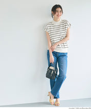 French Sleeves Turtleneck Light Knit Top