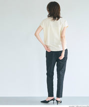 French Sleeves Turtleneck Light Knit Top