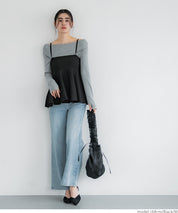 Lightweight and fluffy two-way strapless tube top