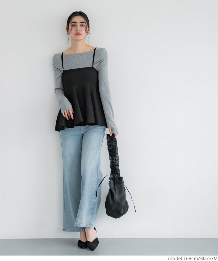 Lightweight and fluffy two-way strapless tube top