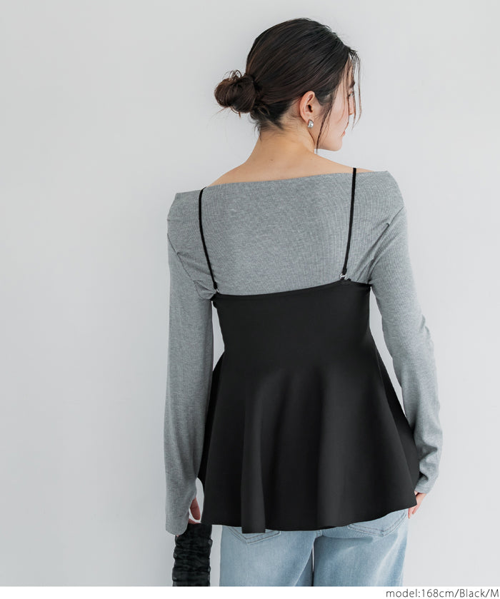 Lightweight and fluffy two-way strapless tube top