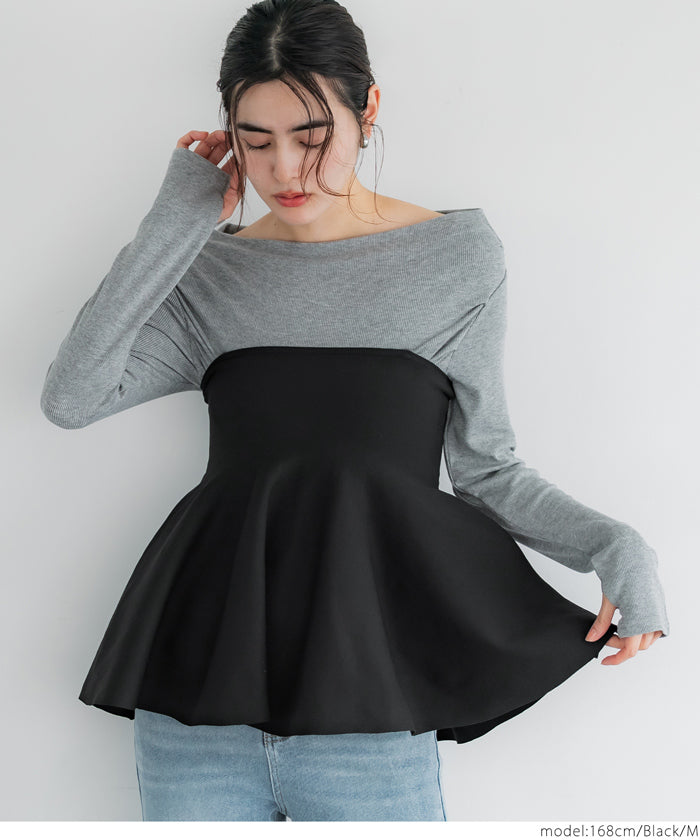 Lightweight and fluffy two-way strapless tube top