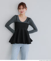 Lightweight and fluffy two-way strapless tube top