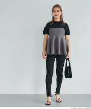 Lightweight and fluffy two-way strapless tube top